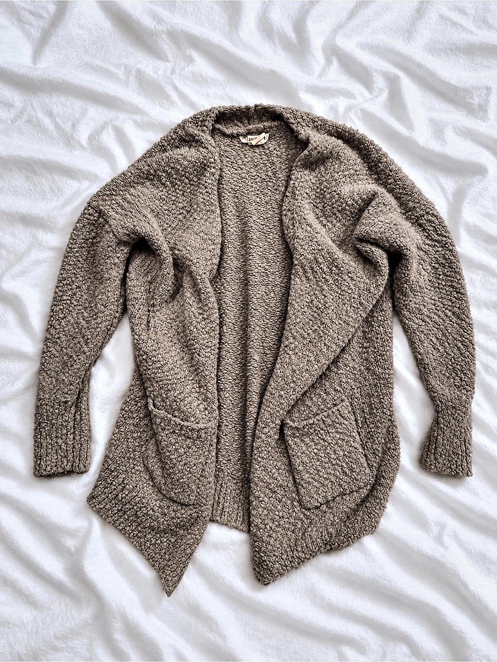 For Thee Knit Open Front Cardigan Size Small
